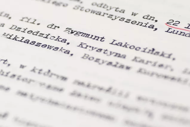 Image of archive material from PIZ