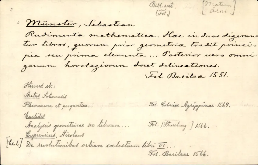 Katalogkortet som hittades i samband med fritextsökningen. 